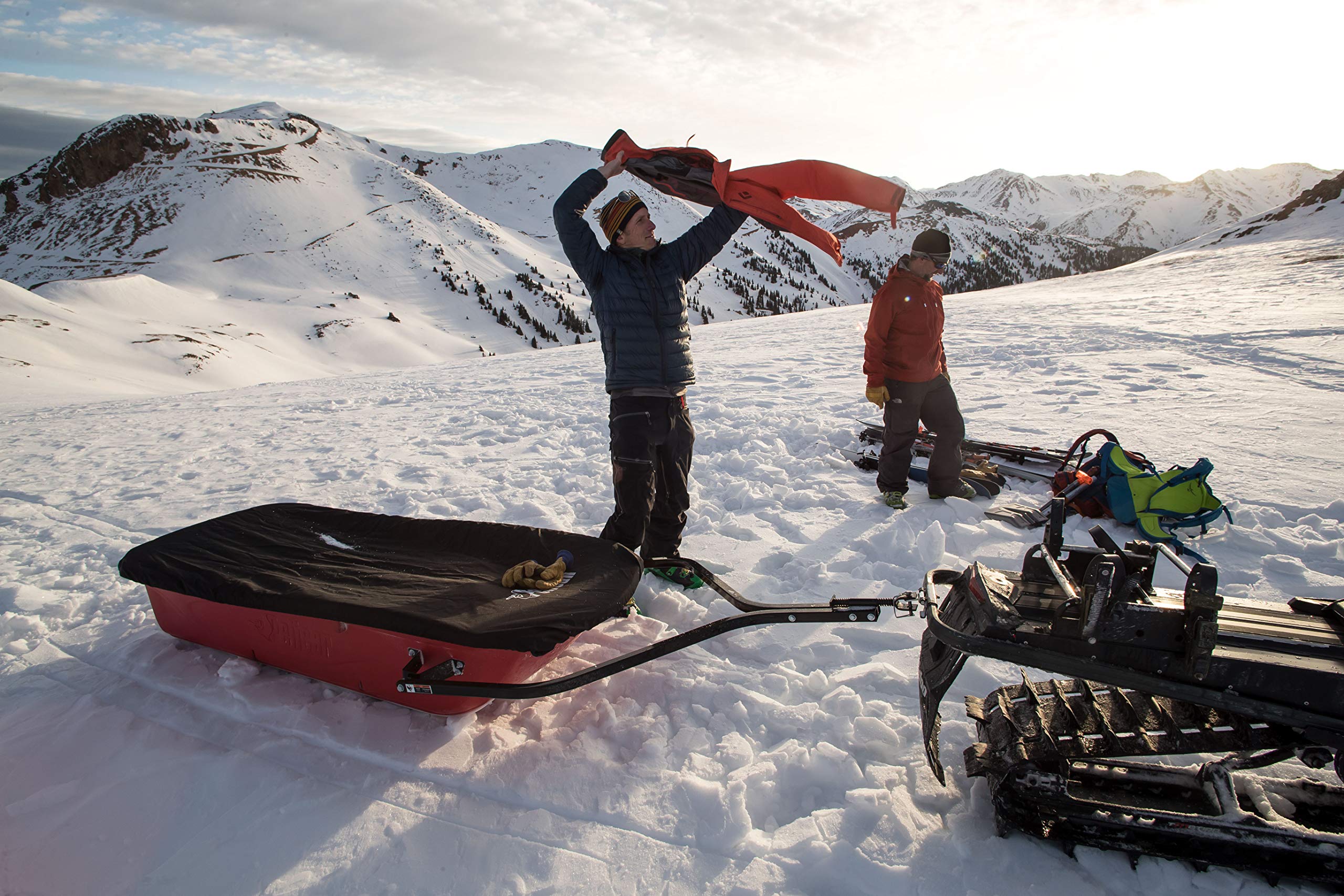 Pelican - Trek Sport 94 Utility sled Comes with Set of Runners, Tow Hitch & a Travel Cover