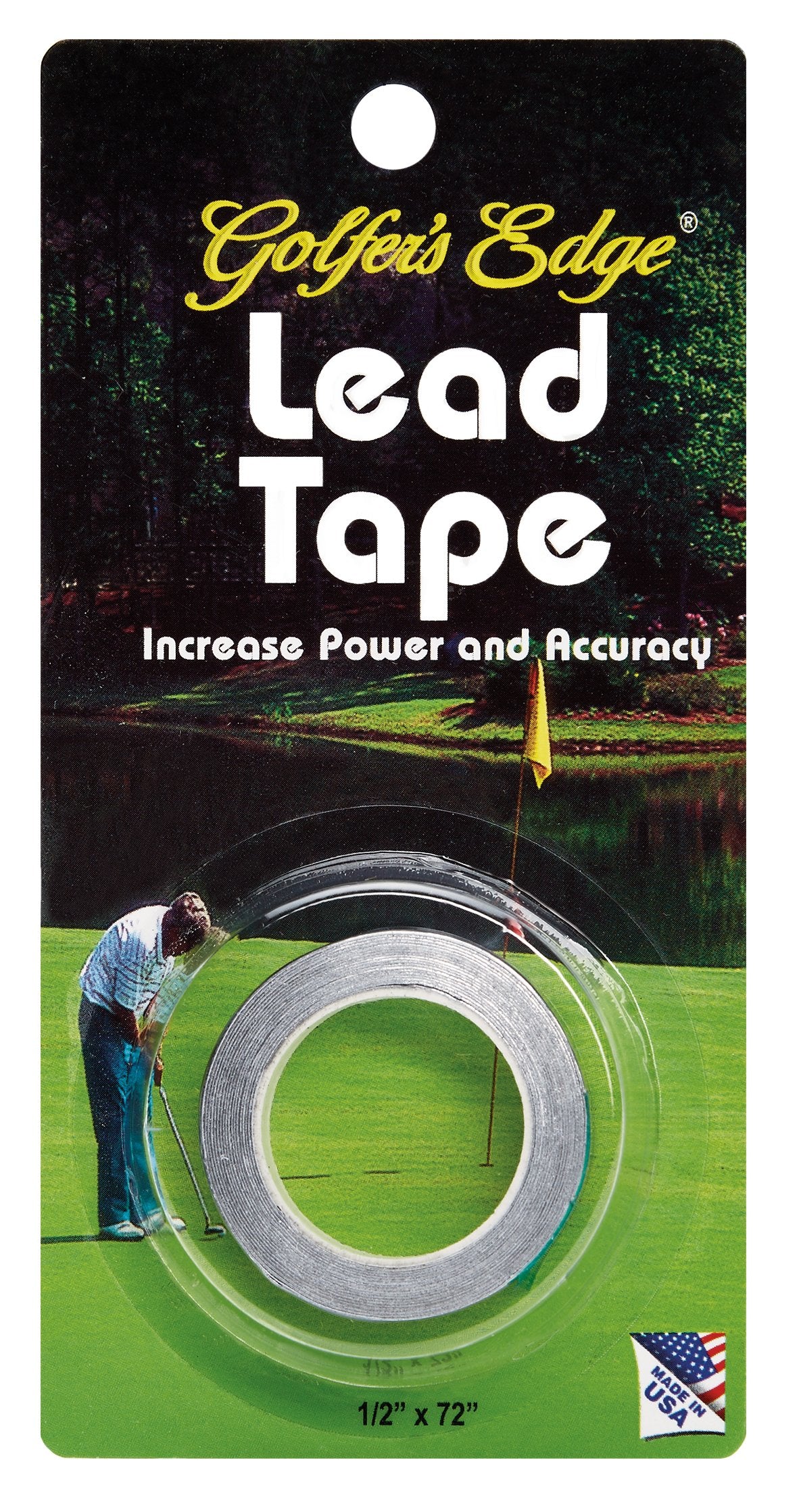 Unique Sports Golf Lead Tape 1/2-Inch Wide X 72'' Long