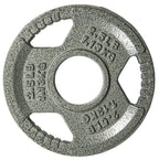 Balancefrom Olympic 2-Inch Cast Iron Plate Weight Plate For Strength Training And Weightlifting, 2.5-Pound, Single