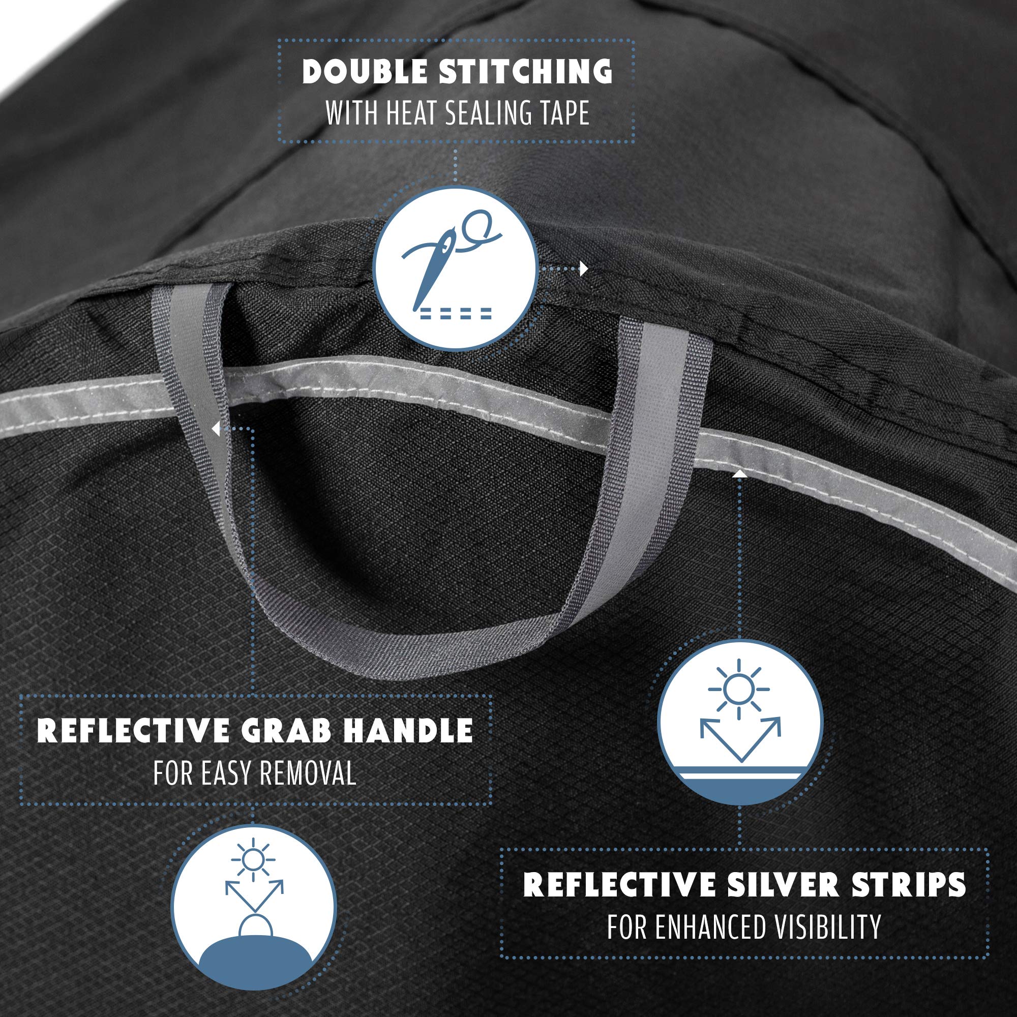 Team Obsidian: Bike Covers  Styles - Outdoor Storage Or Transportation/Travel  Waterproof, Heavy Duty, 600D, 300D, Or 210D Oxfor