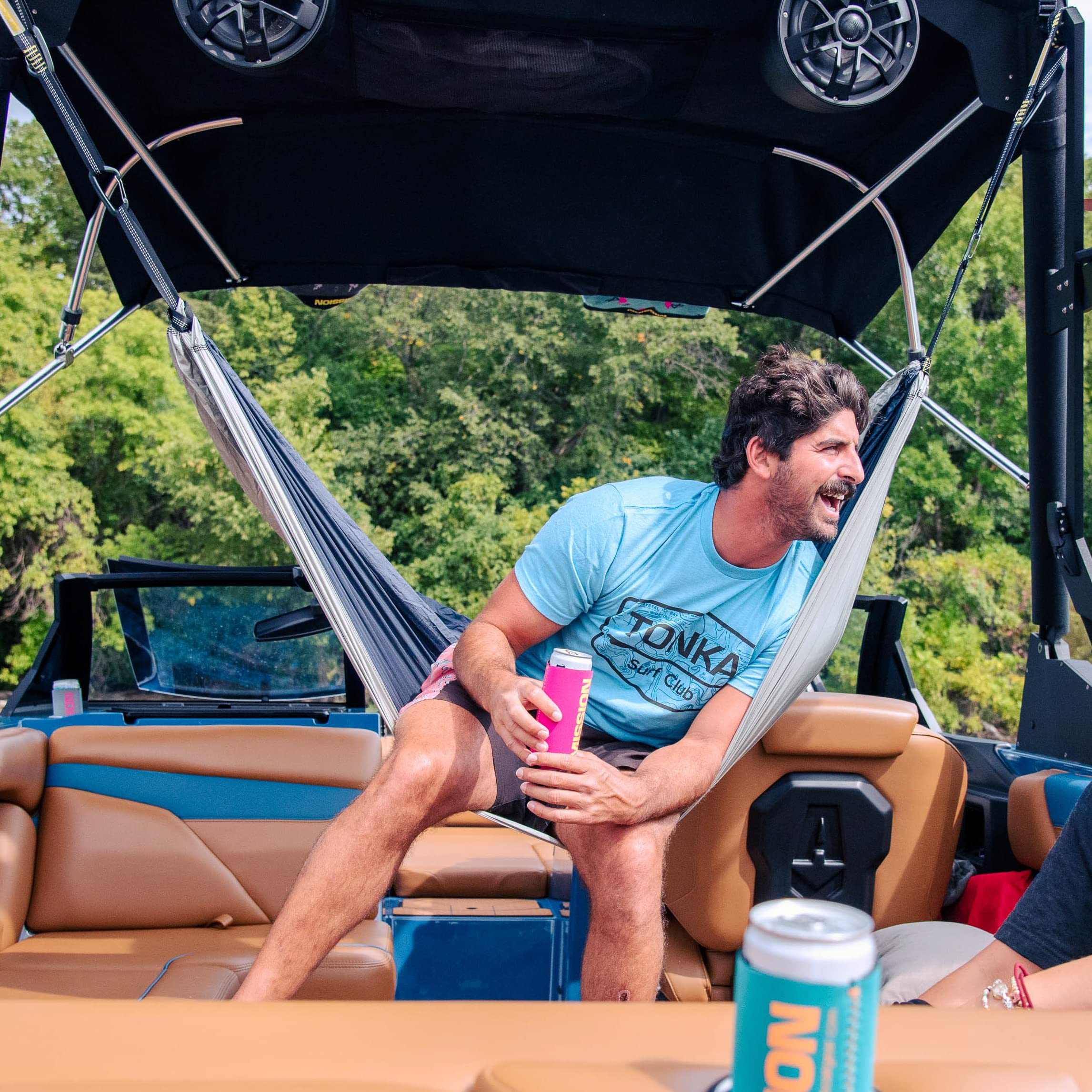 Mission Boat Hammock (Swinging Cloud)