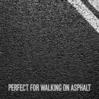 Foxelli Trekking Poles Asphalt Tips - Best For Walking On Asphalt