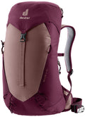 Deuter AC Lite 14L SL Hiking & Daypack Backpack with Narrow Fit, Steel Frame & Superior Breathability - Ashrose-Cassis