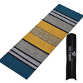 House of Handmade  Pure Cotton Yoga Mats for Women and Men, 2X6 feet, 5mm thick, Light Weight, Machine Washable, Home Exercise