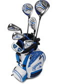 Callaway Golf Xj Junior Golf Set, Level 3, 7 Piece Set, Left Hand, White