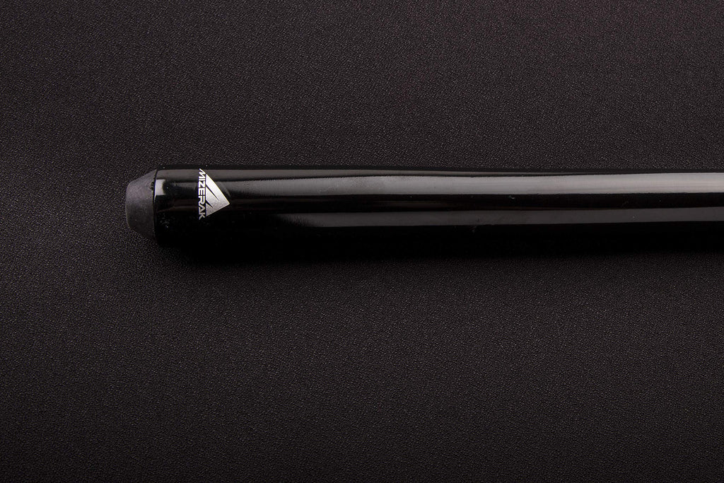Mizerak ''Mizerak Shorty Cue (1 Piece), 40'''''', Natural And Black