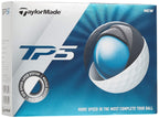 Taylormade Tp5 Golf Balls (One Dozen), White, Large
