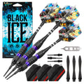 Viper Black Ice Soft Tip Darts With Purple Rings, 16 Grams