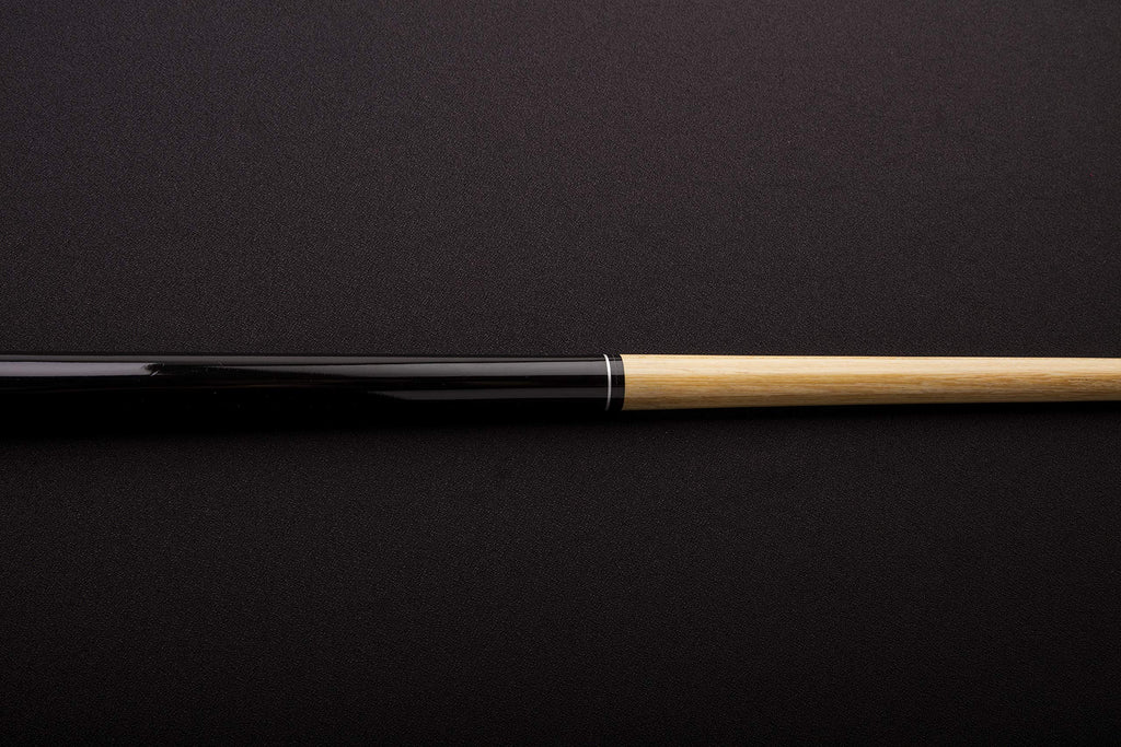 Mizerak ''Mizerak Shorty Cue (1 Piece), 40'''''', Natural And Black
