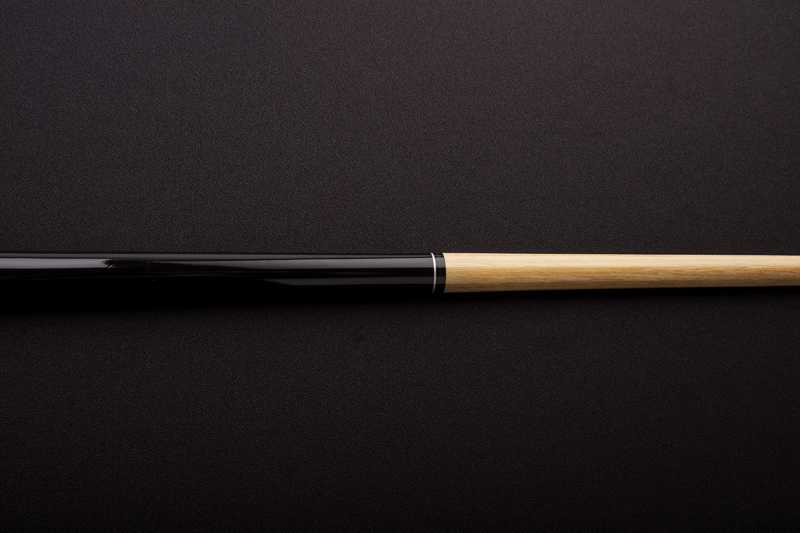 Mizerak ''Mizerak Shorty Cue (1 Piece), 40'''''', Natural And Black