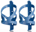 Bike Water Bottle Holder & Bottle Combo - 2-Pack 22 Oz Sports Squeeze Bottles With Pull Top Cap & Easy-Install Bike Cage - Made
