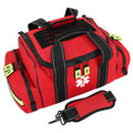 Lightning X EMT Medic Large First Responder EMS Trauma Jump Bag w/Dividers (Red)