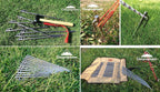 Camping Moon Martensitic Stainless Steel 420J2 Tent Stake R Series Power Peg Ideal For Hard Ground R-30-8P