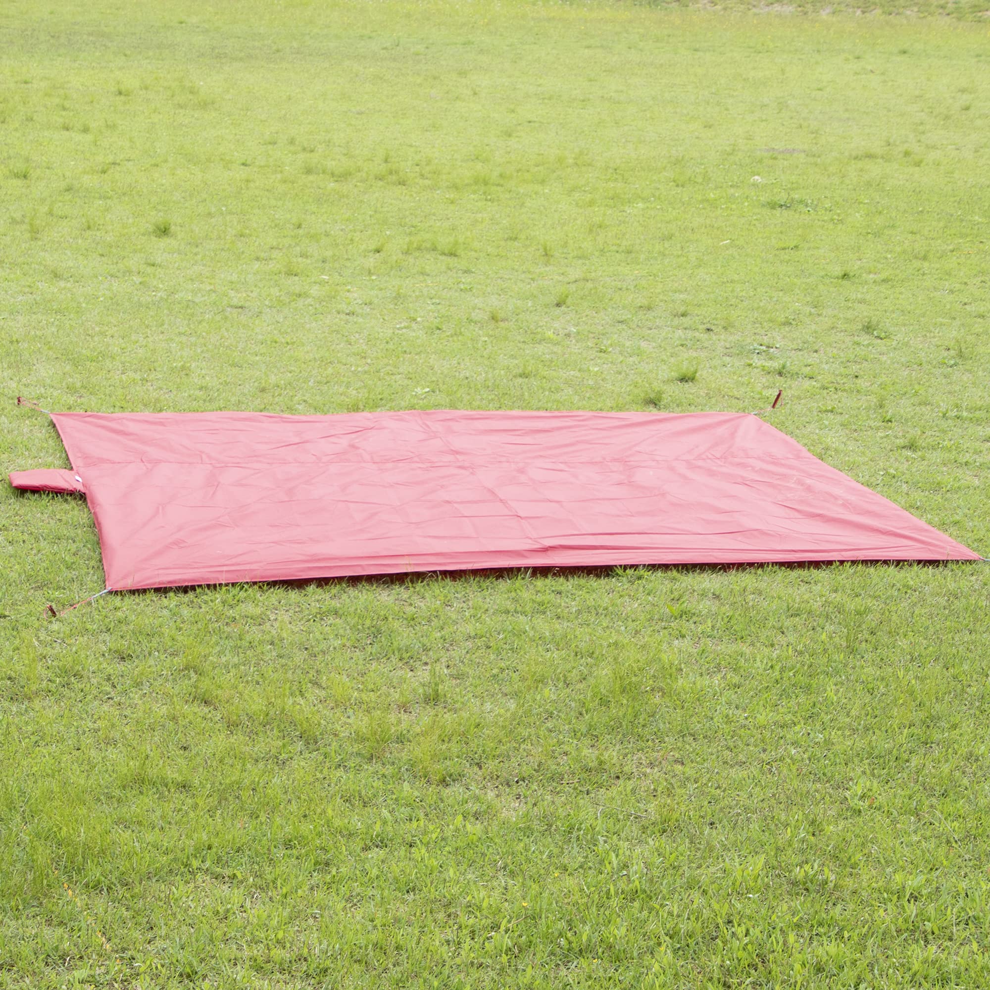 Msr Universal 6-Person Tent Footprint Tarp, Large - 117 X 97 Inches, Red
