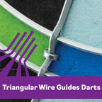 Viper Chroma Tournament Bristle Steel Tip Dartboard Set With Staple-Free Bullseye, Galvanized Metal Triangular Spider Wire For R