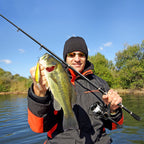 Plusinno Fishing Pole, Fishing Rod And Reel Combo,Telescopic Fishing Rod Kit With Spinning Reel, Collapsible Portable Fishing Po