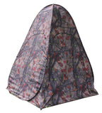 Hme Spring Steel 100 Ground Blind- Two Person, Blacked Out Interior, 4 Window Opening