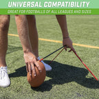 Gosports Football Kicking Tee Metal Place Kicking Stand For Field Goal Kicks - Portable Holder Compatible With All Football Size