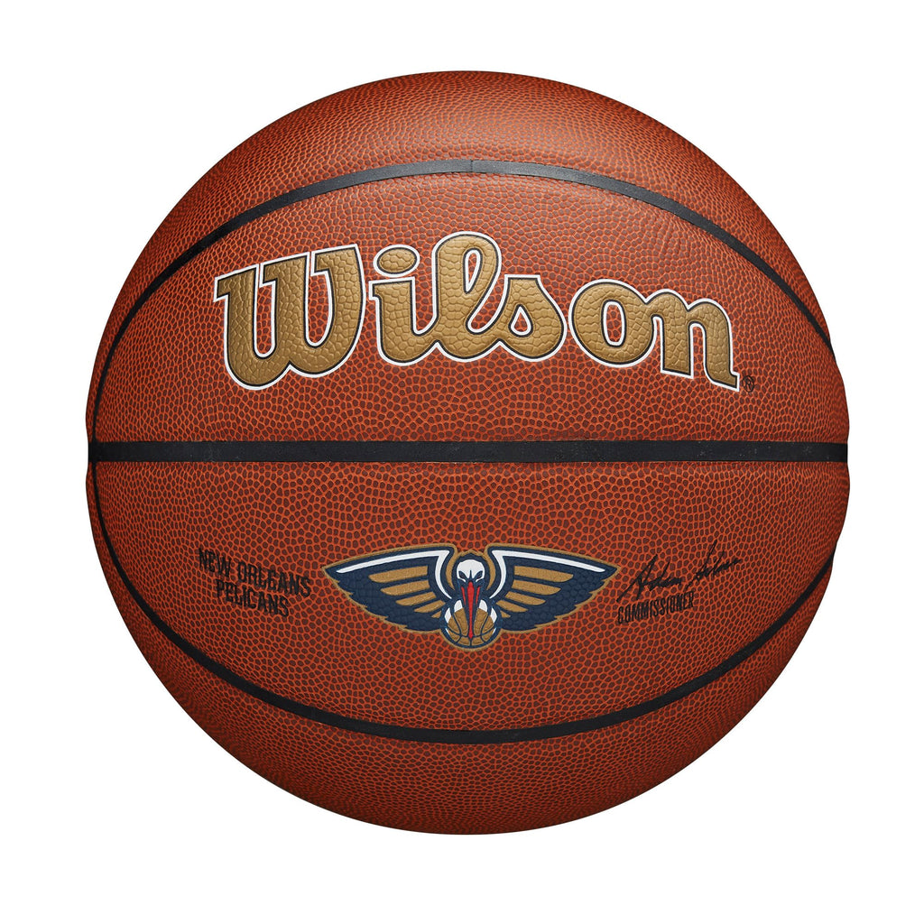 Wilson Nba Team Alliance Basketball - New Orleans Pelicans, Size 7-29.5''