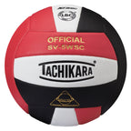Tachikara Sv5Wsc Sensi-Tec Composite  Volleyball (Red, Wht, Black)