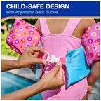 SwimWays Disney Minnie Swim Trainer, US Coast Guard Approved Life Vest Kids Swim Vest, Arm Floaties & Life Jackets for Kids 33-5