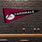 Rico Industries Nfl Football Arizona Cardinals Retro 12'' X 30'' Felt Wall D  Cor Pennant - Great For Home/Bed Room/Man Cave D