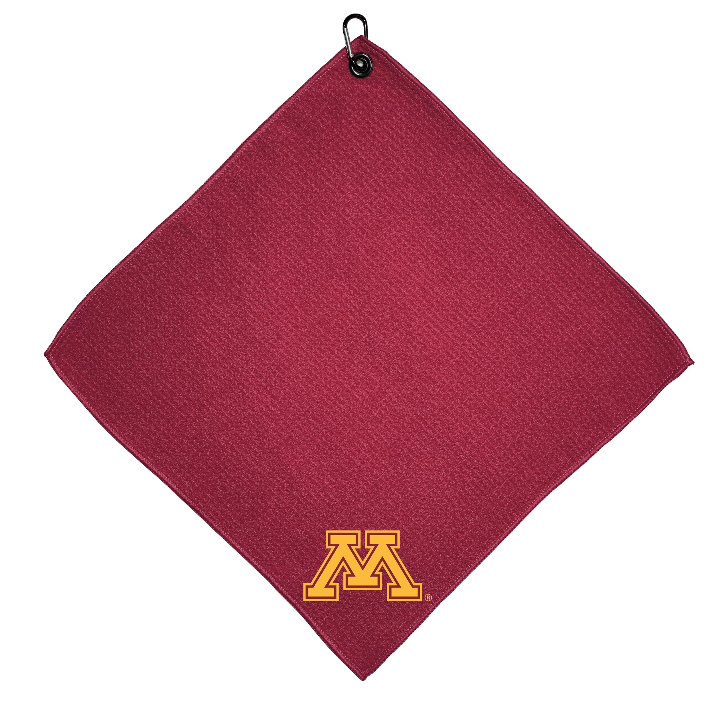 Team Golf NCAA Minnesota Golden Gophers Microfiber Golf Towel, 15x15 (Multicolor)