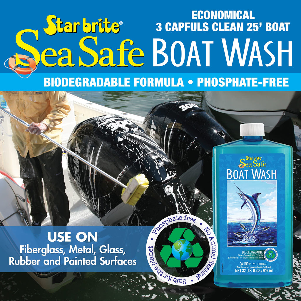 Star Brite 089732Pw Star Brite Sea Safe Boat Wash , 32 Oz