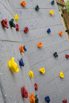 Squirrel Products 20 Extra Large Deluxe Rock Climbing Holds With Mounting Hardware - Diy Rock Wall Comes With Mounting Hardware