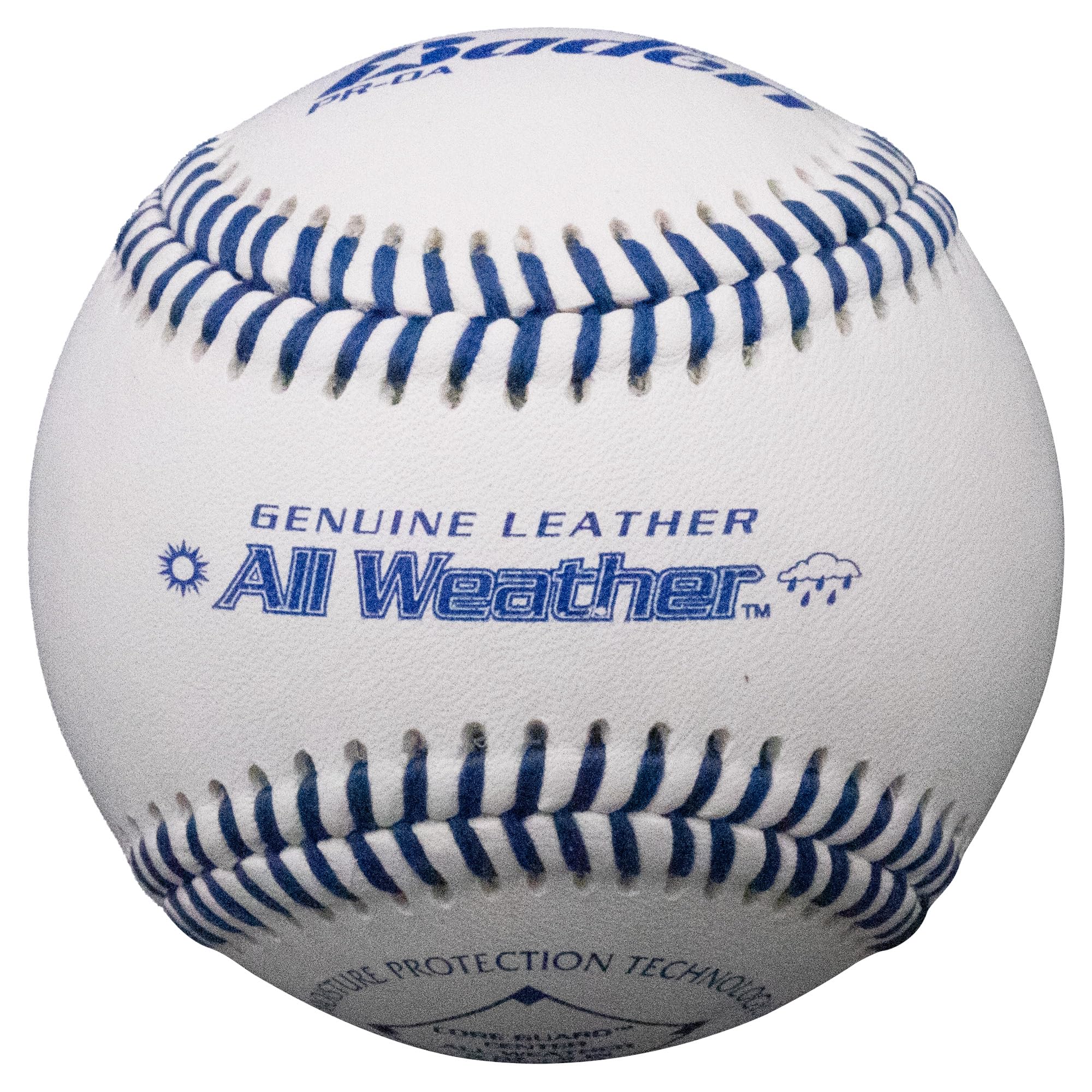 Baden All-Weather Leather Practice Baseballs - Water-Resistant Design for Wet Conditions | Official Size, Ideal for Batting Prac