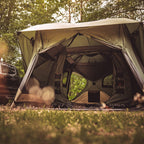 Gazelle Tents T4 Plus Hub Tent Overland Edition, Easy 90 Second Set-Up, Waterproof, UV Resistant, Footprint, All-Terrain Stakes,