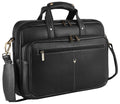 Wildhorn Leather 15 Inch Laptop Messenger Bag For Men, Padded Laptop Compartment, Carry Handles With Adjustable Strap, Dimension