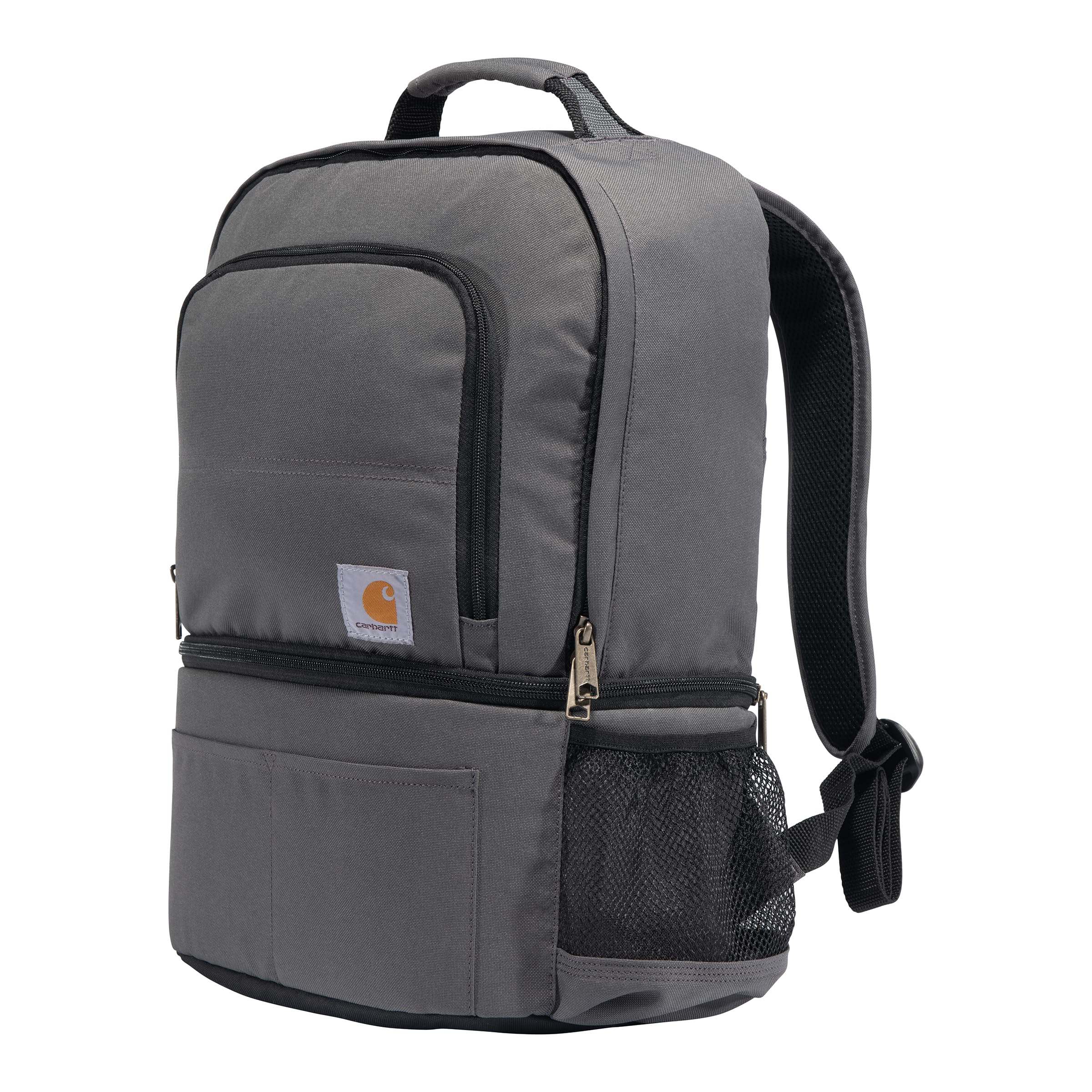 Carhartt Insulated 24 Can Two Compartment Cooler Backpack, Fully-Insulated Base, Durable Water-Resistant For Camping, Beach & Tr