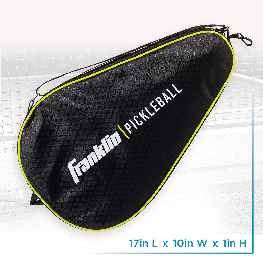Franklin Sports Pickleball Single Paddle Bag - Official Pickleball Bag Of The U.S. Open Pickleball Championships - Black