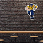 Rico Industries Ncaa Northern Arizona Lumberjacks Mascot Shape Cut Pennant - Home And Living Room D  Cor - Soft Felt Ez To Hang,
