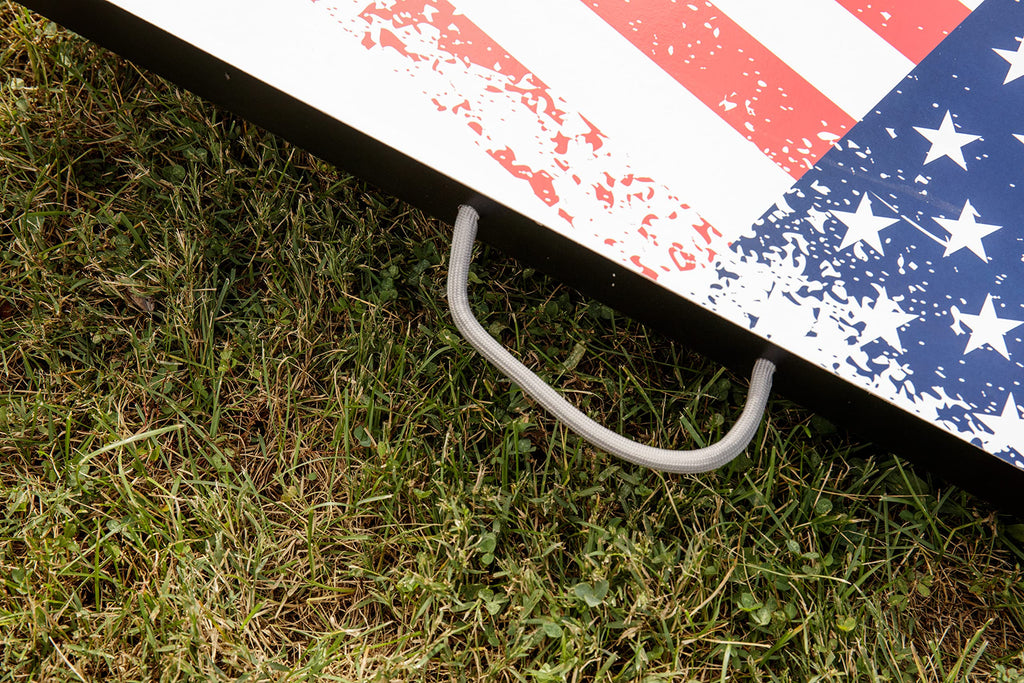 Triumph Sports Triumph Patriotic Classic 2X3 Cornhole Set - Includes 2 Patriotic Boards, 8 All-Weather Cornhole Bags