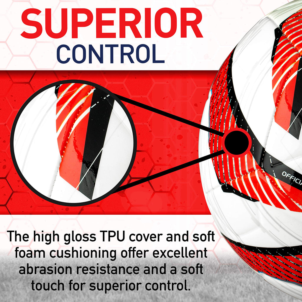 Franklin Sports Mls Tornado Kids Soccer Ball - Size 4 Youth Soccer Ball - Soft Cover - Great For Kids And Toddlers - Air Pump In