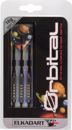Elkadart Orbital Soft Tip Darts With Storage/Travel Case, Ringed, 18G,Black