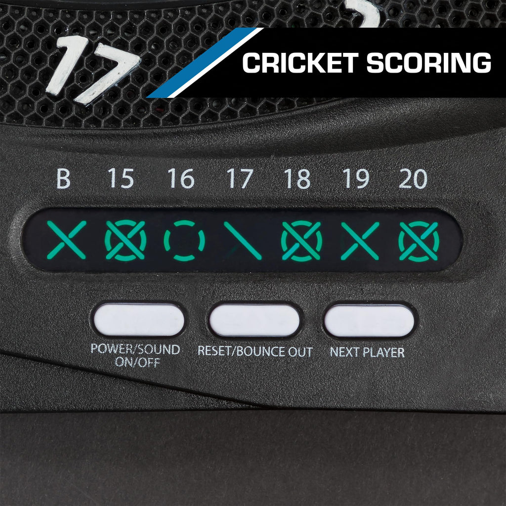 Eastpoint Sports Electronic Soft-Tip Dartboard With Electronic Led Cricket Scoring And Over 30 Game Modes Includes 12 Soft Tip D