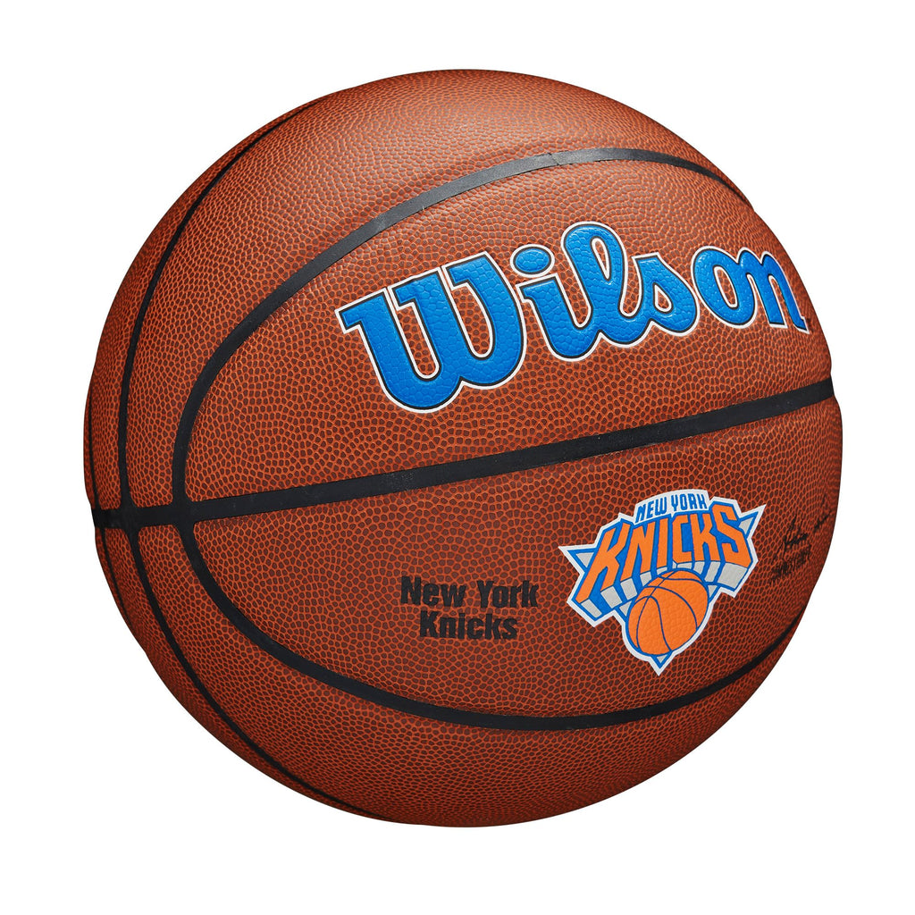 Wilson Nba Team Alliance Basketball - New York Knicks, Size 7-29.5''