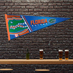 Rico Industries Ncaa Florida Gators Primary 12'' X 30'' Felt Wall D  Cor Pennant - Great For Home/Bed Room/Man Cave D  Cor