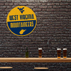 Rico Industries Ncaa West Virginia Mountaineers Classic Shape Cut Pennant - Home And Living Room D  Cor - Soft Felt Ez To Hang