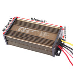 Pro Chaser Dc-Dc 72V 60V 48V Volt Voltage To 12V Step Down Voltage Reducer Regulator 180W 15A For Scooters  Bicycles Golf Cart (
