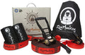 Zenmonkey Slackline Kit With Overhead Training Line, Arm Trainer, Tree Protectors, Cloth Carry Bag And Instructions, 60 Foot - E