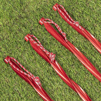 Msr Cyclone 10'' Tent Stake, 4 Pack, Red