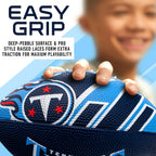 Franklin Sports Nfl Tennessee Titans Football - Youth Football - Mini 8.5'' Rubber Ball - Perfect For Kids - Team Logos And Colo