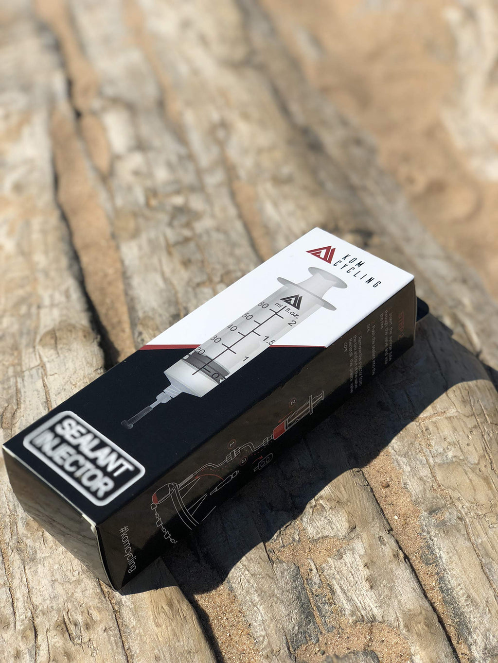 Kom Cycling Tubeless Sealant Injector Syringe And Presta Valve Core Removal Tool Designed For Stans No Tubes Sealant And Other S