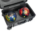 Case Club 2 Bowling Ball Heavy Duty Travel Case - Store, Organize & Protect up to 2 Bowling Balls, Shoes, and Accessories in a H