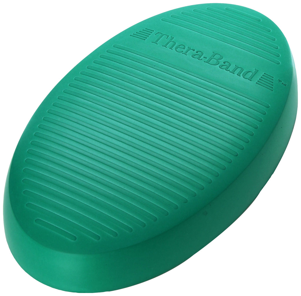 Theraband Stability Trainer Pad, Beginner Level Green Foam Pad, Balance Trainer & Wobble Cushion For Balance & Core Strengthenin