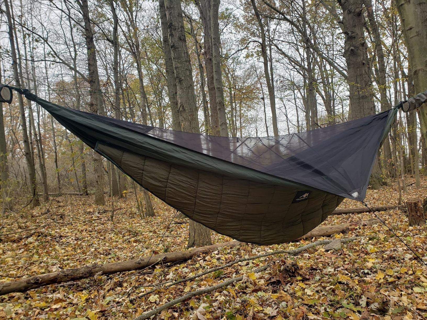 Ultralight Hammock Underquilt For Camping Backpacking, Ayamaya 3 Season Under Quilt Uq For Single Person Hammock Warm Under Blan
